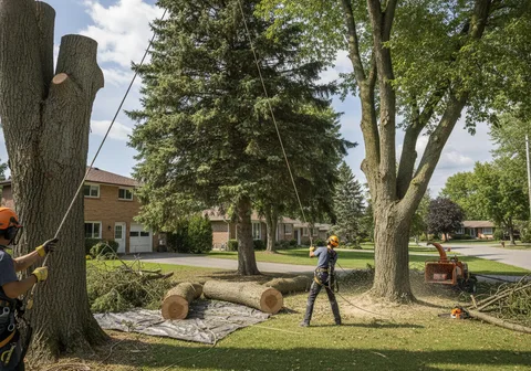 Large Tree Removal in Waterloo